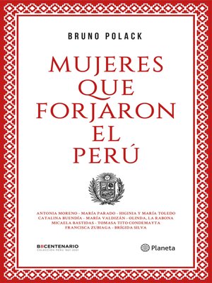 cover image of Mujeres que forjaron el Perú